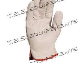 Gants de protection en cuir pour la personne