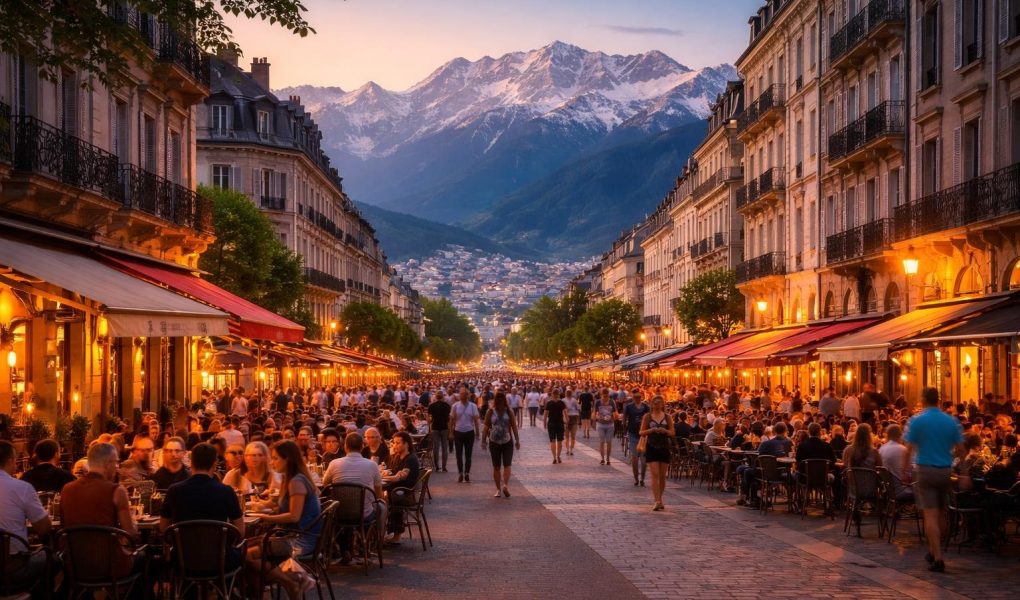 grenoble-montagnes-rue-terrasses-soir