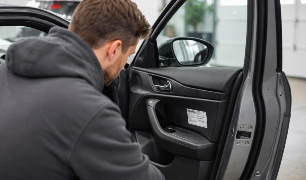 proprietaire-peugeot-portiere-garage-eclaire