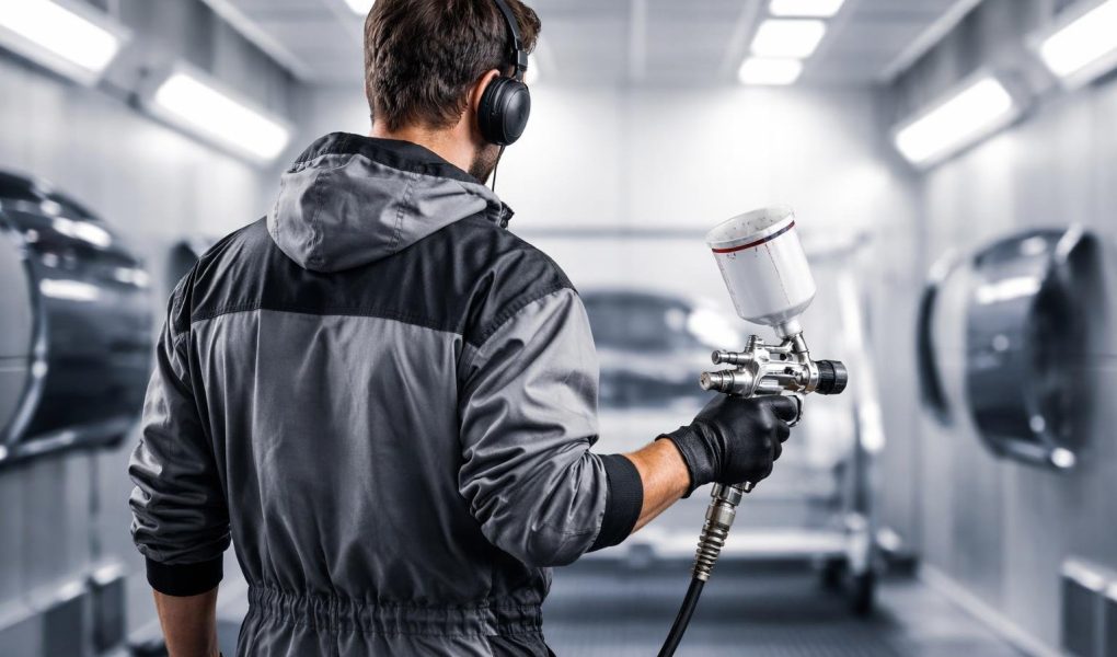 atelier-carrosserie-professionnel-pistolet-peinture