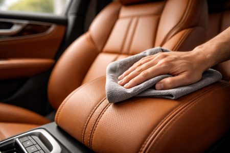 main-chiffon-siege-cuir-luxe