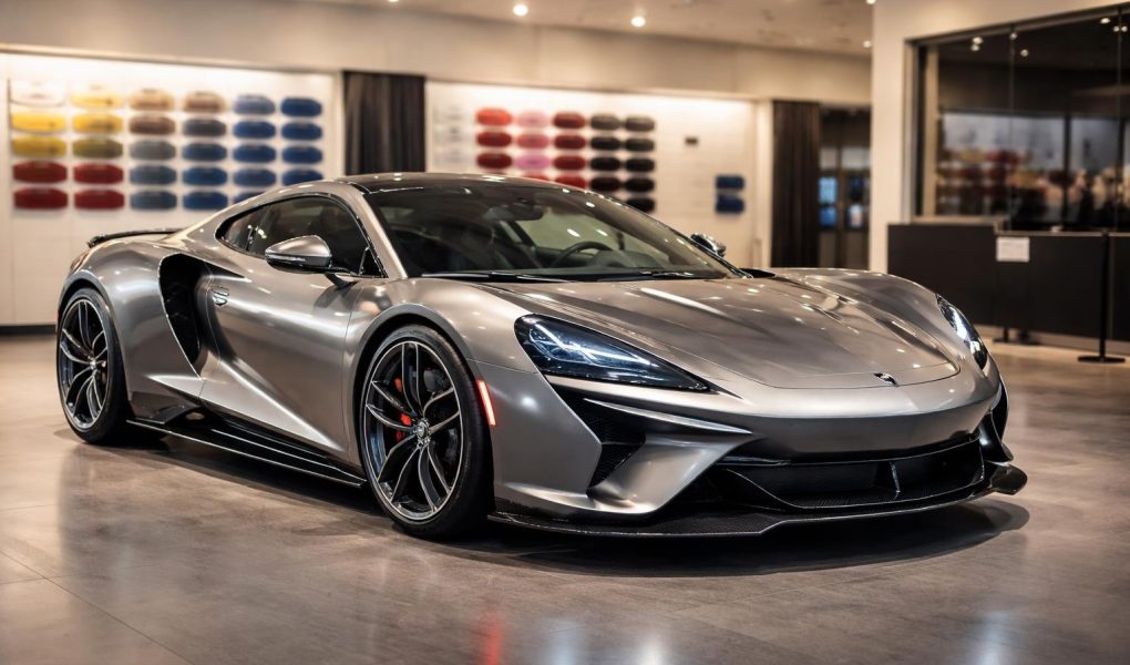 voiture-sportive-brillante-exposition-salon