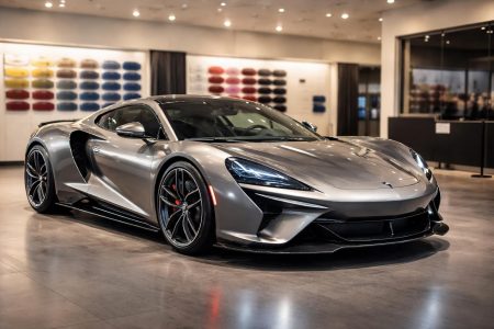 voiture-sportive-brillante-exposition-salon