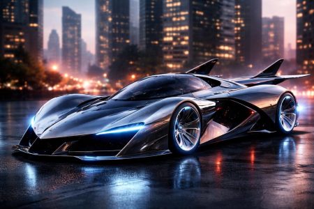 vehicule-futuriste-urbain-gratte-ciel