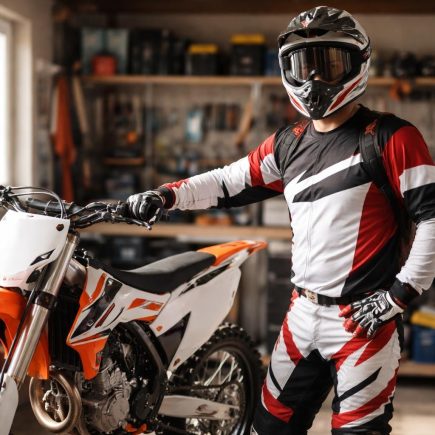 motocross-casque-garage-outils