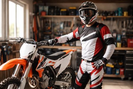 motocross-casque-garage-outils